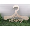Wooden Children's Hangers with Laser Cut Designs